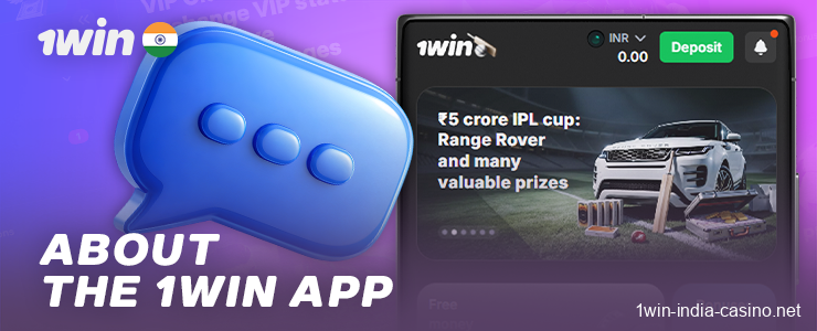 Details about the 1win app for Android and iOS