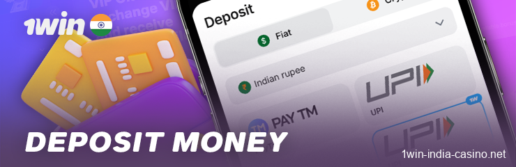 Deposit Methods in the 1win App for Indians