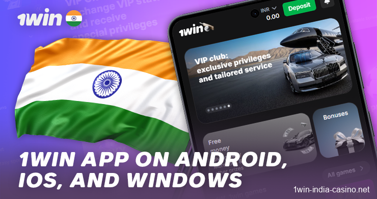 The 1Win App in India - Download and Install