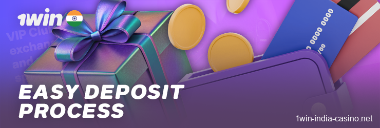 Deposit Methods at 1win India