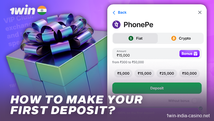 Deposit at 1win Online Casino and receive a bonus