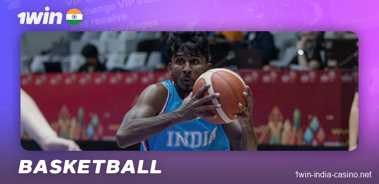 Basketball Tournaments for Betting at 1win India