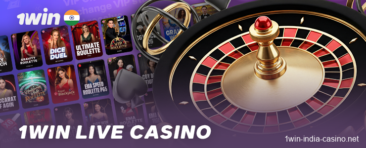 1win Live Casino Section - Information