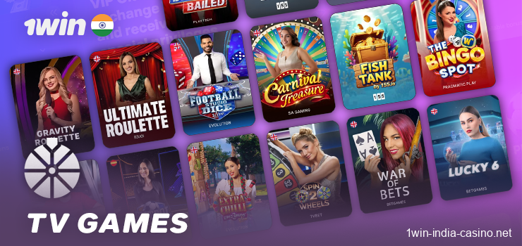 The Best TV Games at 1Win India