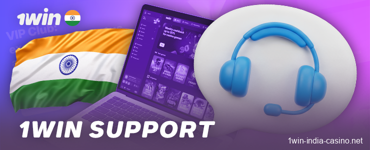 Customer Support for Players from India at 1Win Casino